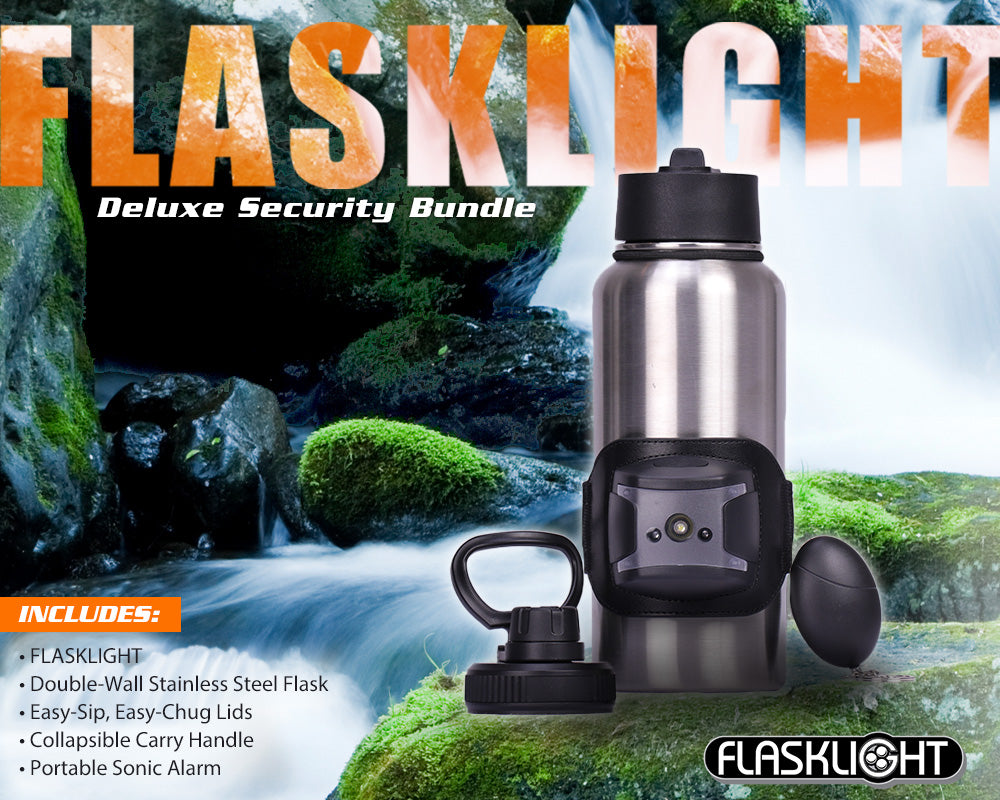 Deluxe FLASKLIGHT Security Bundle