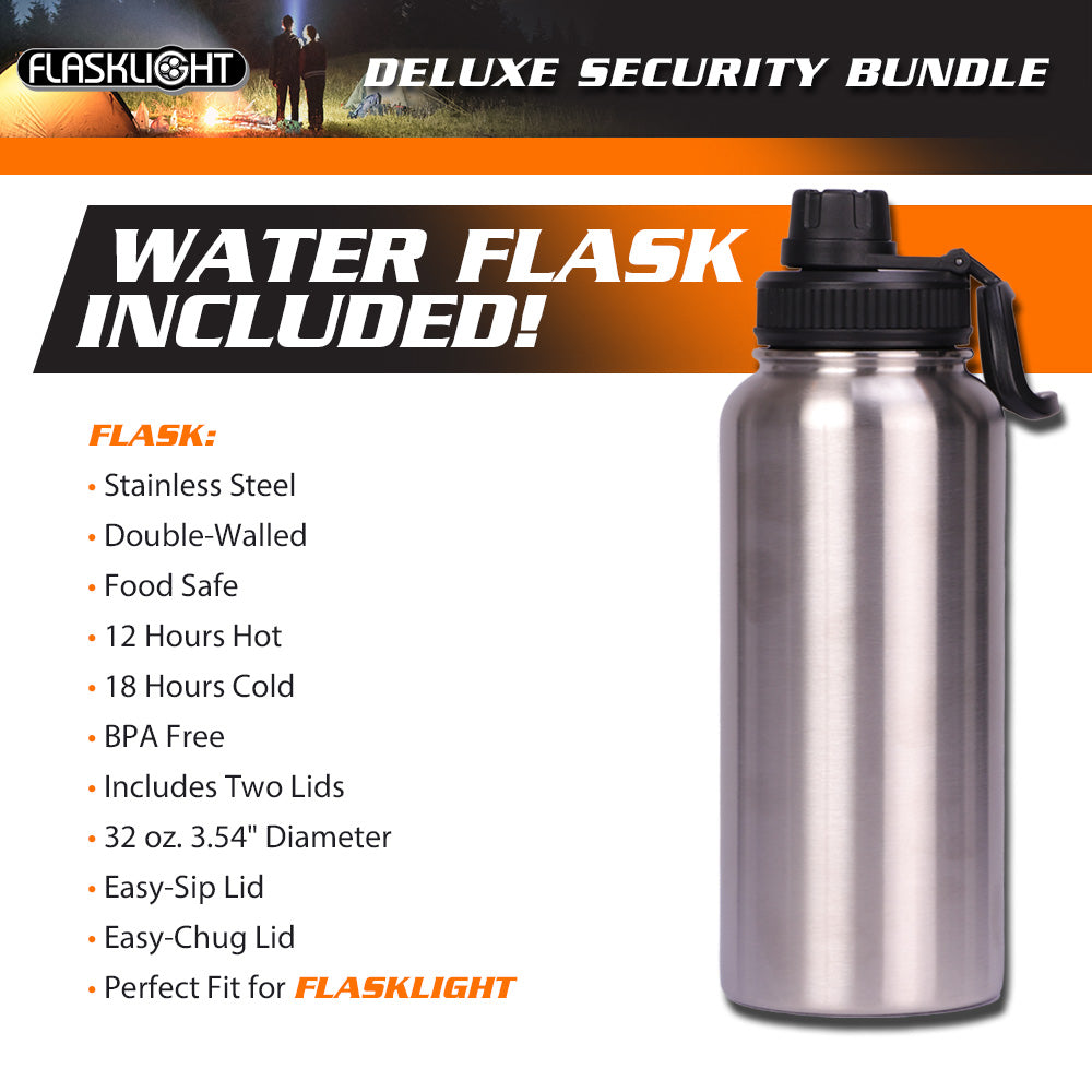 Deluxe FLASKLIGHT Security Bundle