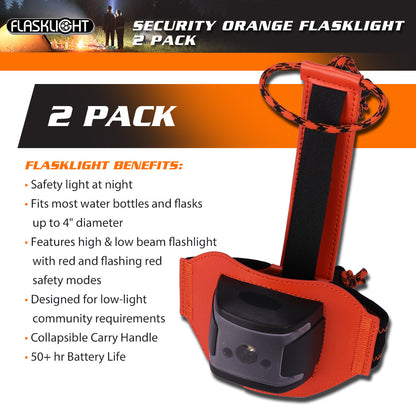 Security FLASKLIGHT (2 Pack)