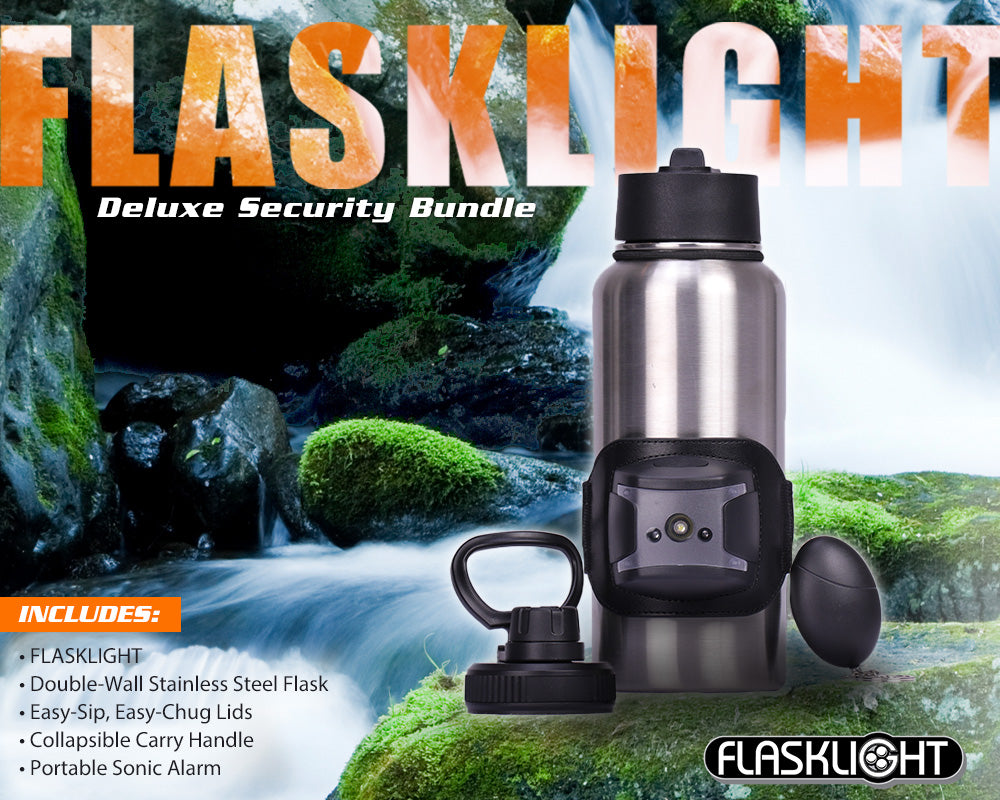 Deluxe FLASKLIGHT Security Bundle